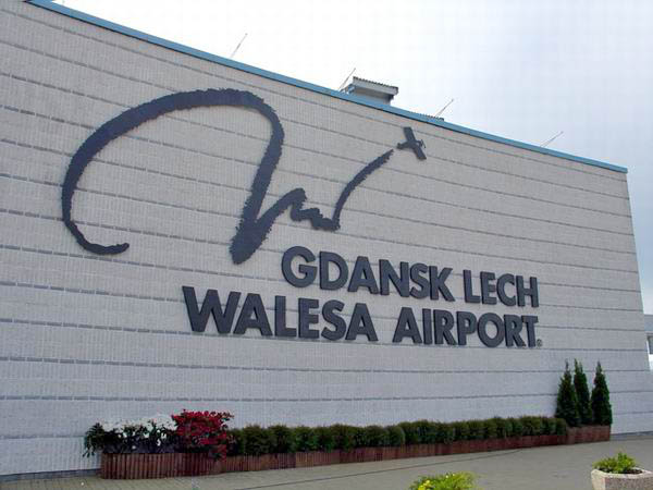 Arriving at Gdansk Airport